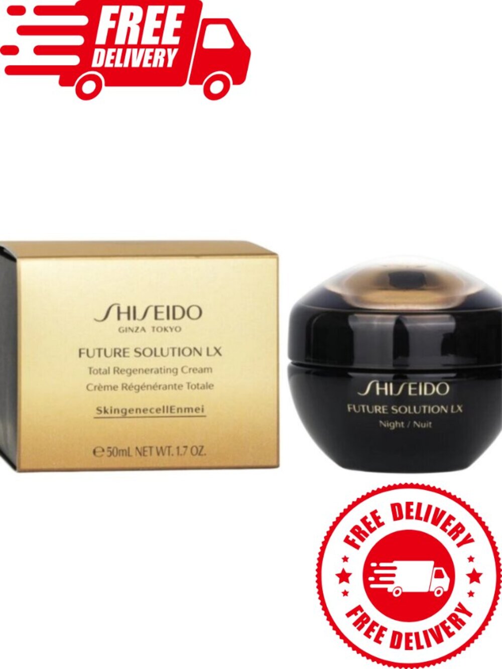 Shiseido Future Solution LX Total Regenerating Cream 50ml NIB